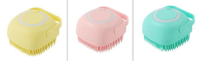 2-in-1 Pet Bath & Massage Brush